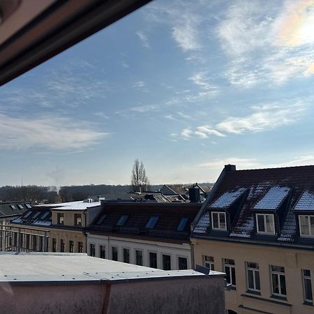 Kuschelige Dachgeschosswohnung Am Clarapark Lipsko Exteriér fotografie