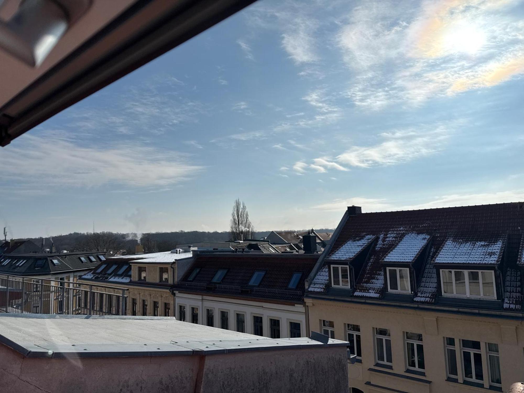 Kuschelige Dachgeschosswohnung Am Clarapark Lipsko Exteriér fotografie