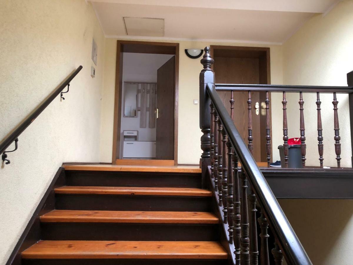 Kuschelige Dachgeschosswohnung Am Clarapark Lipsko Exteriér fotografie